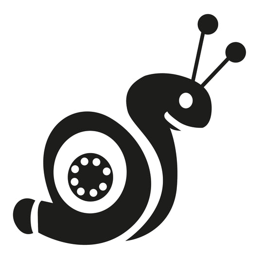 Autoaufkleber - Turbo snail III - 210x210mm