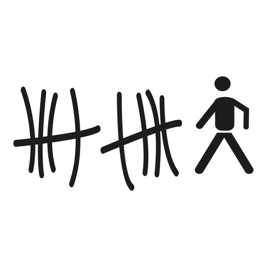 Autoaufkleber - Human mathematics - 210x210mm