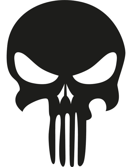 Autoaufkleber - Skull head - 210x150mm