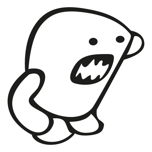 Autoaufkleber - Domo - 210x210mm