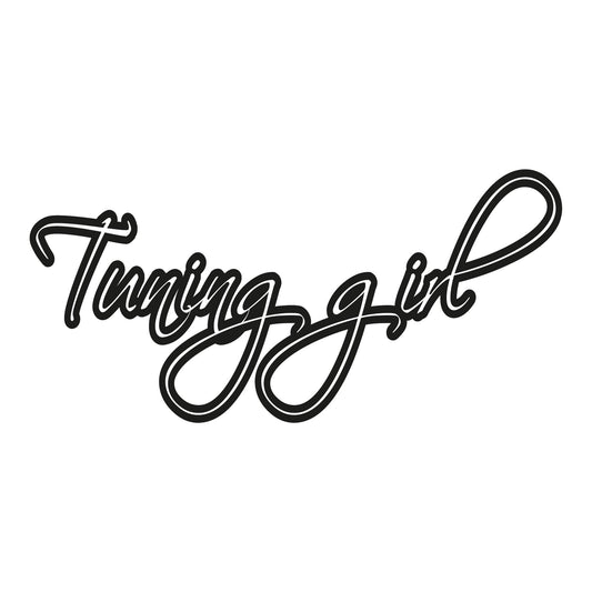 Autoaufkleber - Tuning girl - 210x100mm