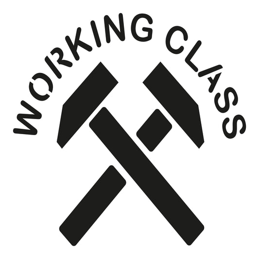 Autoaufkleber - Working class - 210x210mm