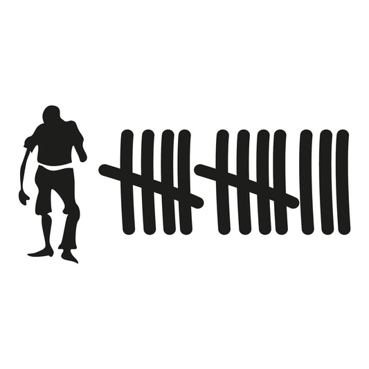 Autoaufkleber - Zombie - 210x100mm