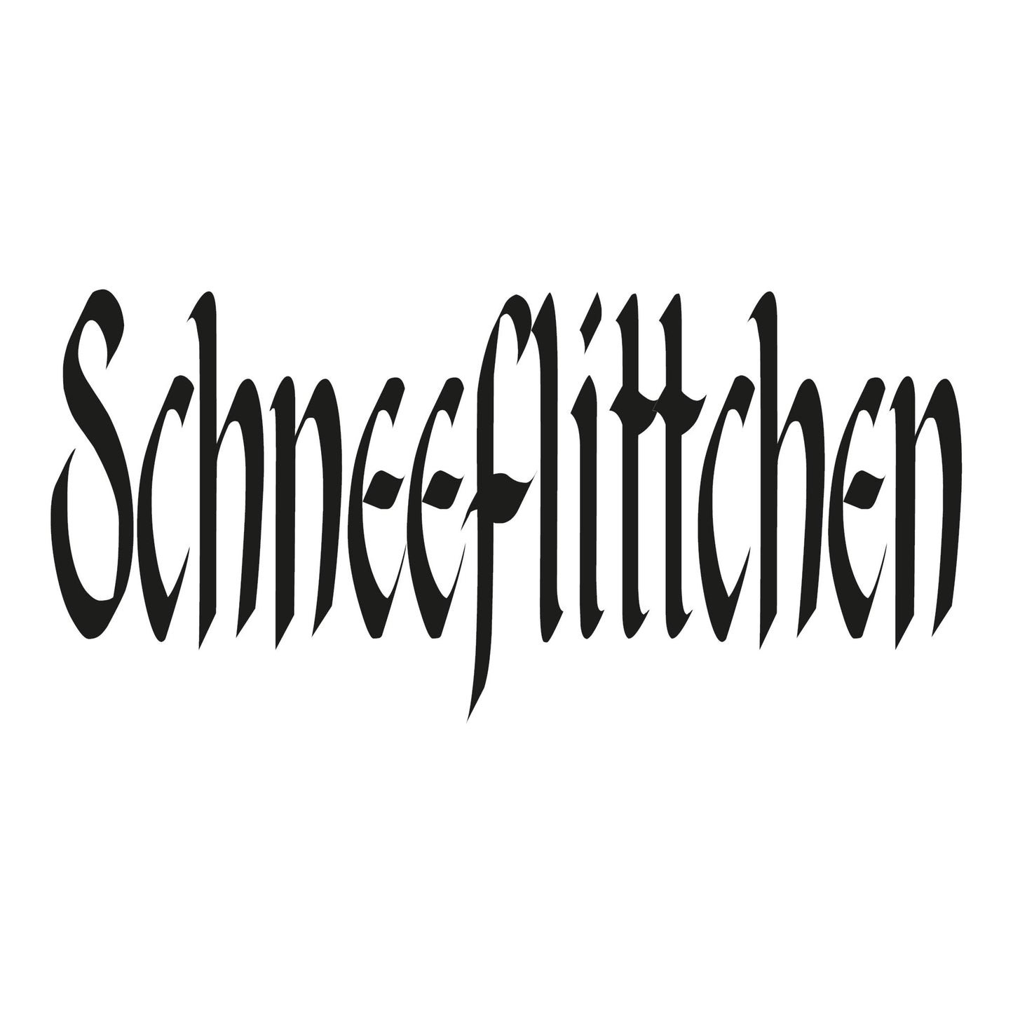 Autoaufkleber - Schneeflittchen - 210x100 mm