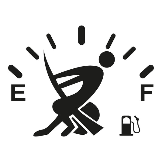 Autoaufkleber - speedometer oil - 210x160mm