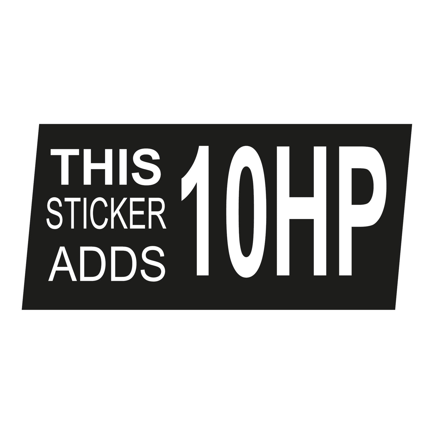 Autoaufkleber - This sticker adds - 210x100mm