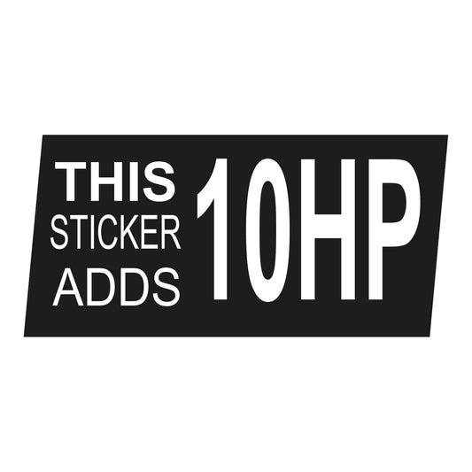 Autoaufkleber - This sticker adds - 210x100mm