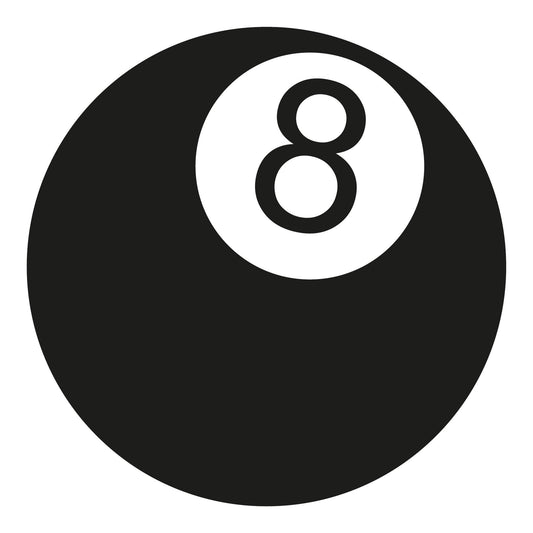 Autoaufkleber - King of ball - 210x210mm