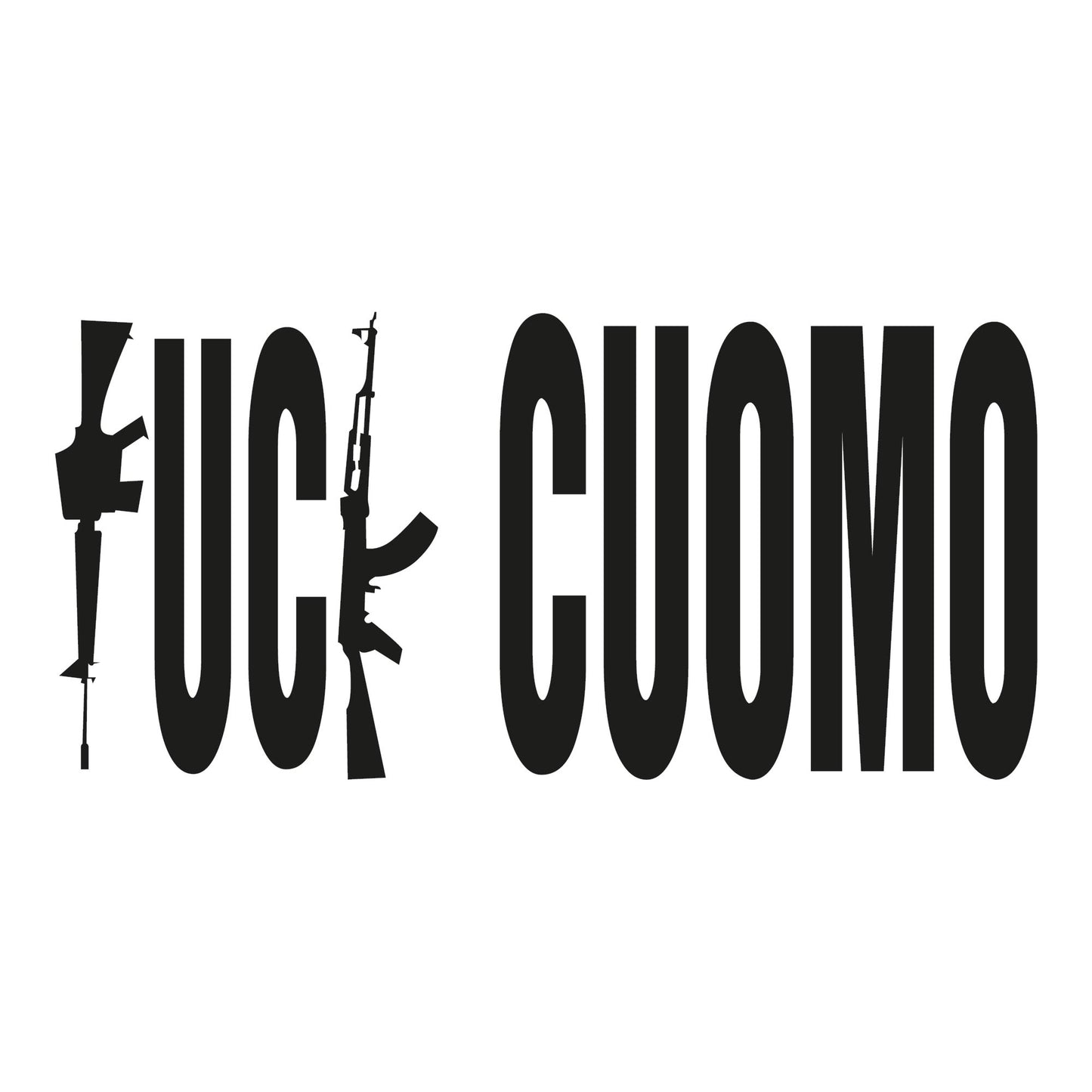 Autoaufkleber - f... Cuomo - 210x100mm