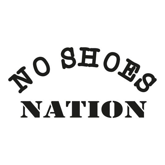 Autoaufkleber - No Shös Nation - 210x100mm