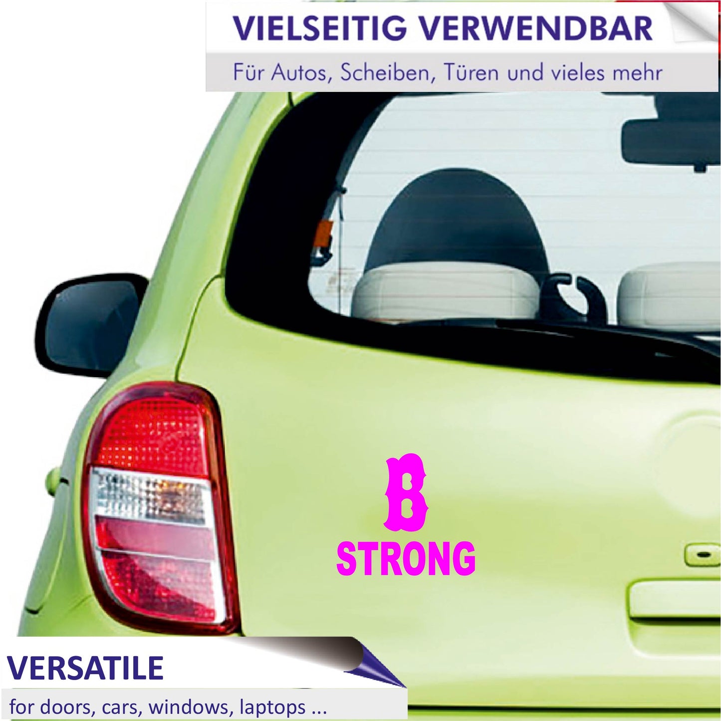 Autoaufkleber - B Strong Decal - 210x150mm
