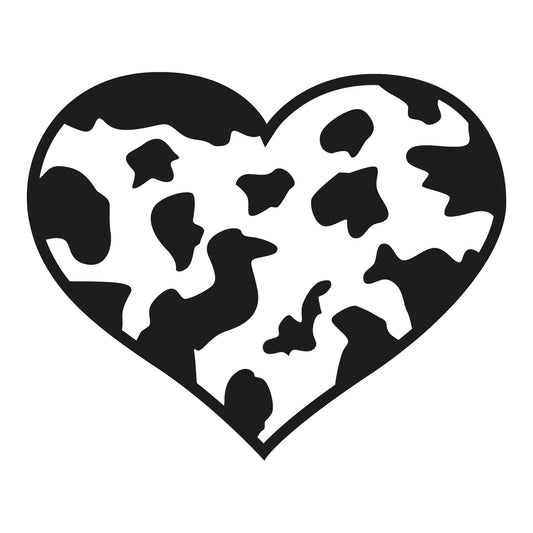 Autoaufkleber - Heart tiger - 210x170mm