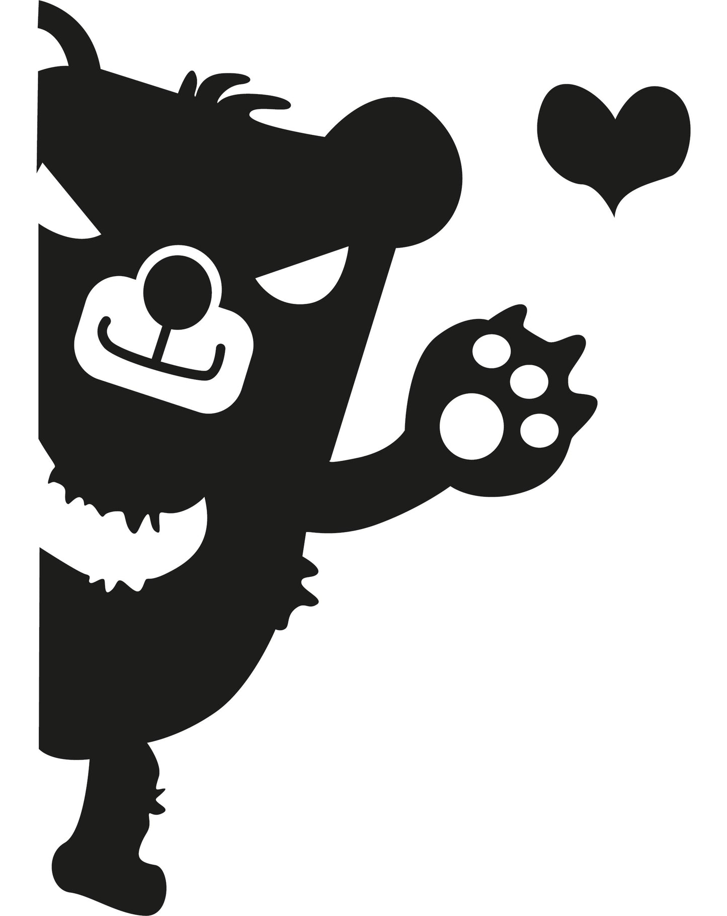 Autoaufkleber - Baby bear inside - 210x150mm