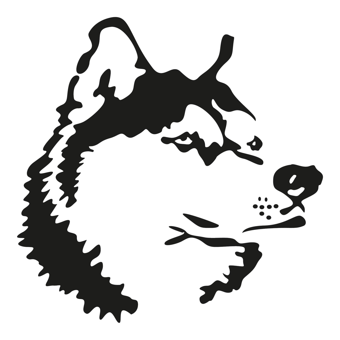 Autoaufkleber - Boys wolf - 210x210mm