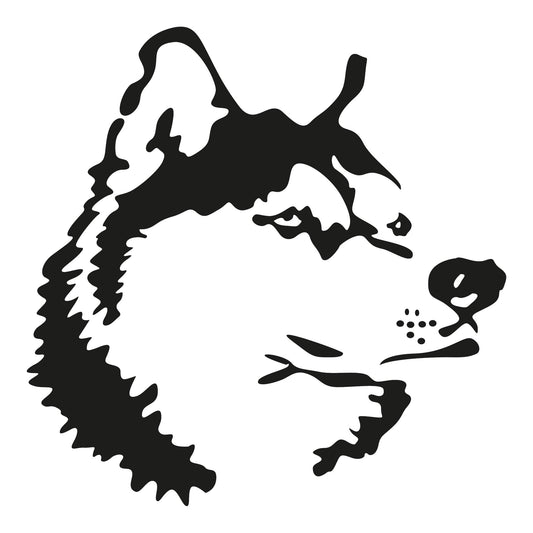 Autoaufkleber - Boys wolf - 210x210mm