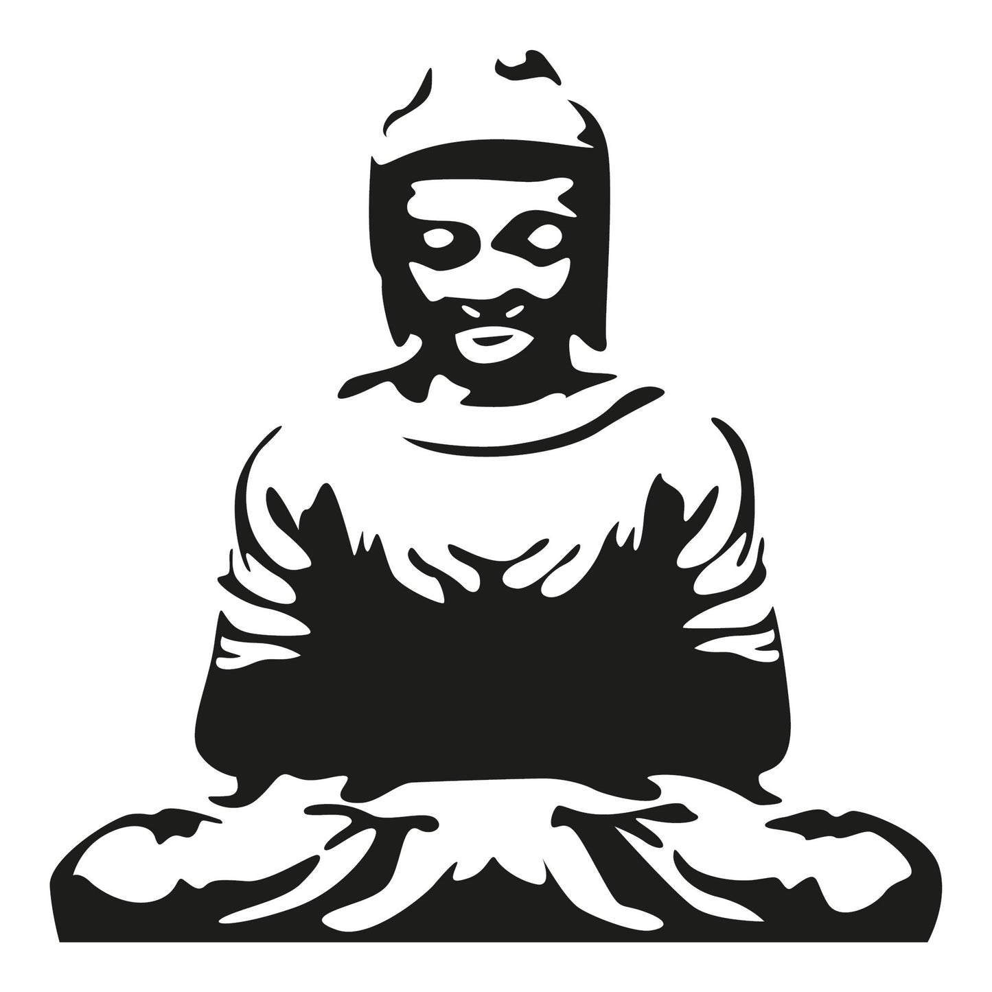 Autoaufkleber - Budhis - 210X210mm