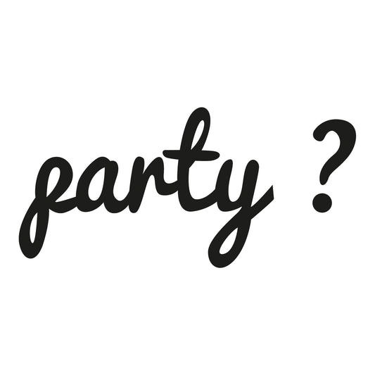 Autoaufkleber - Party - 210X100mm