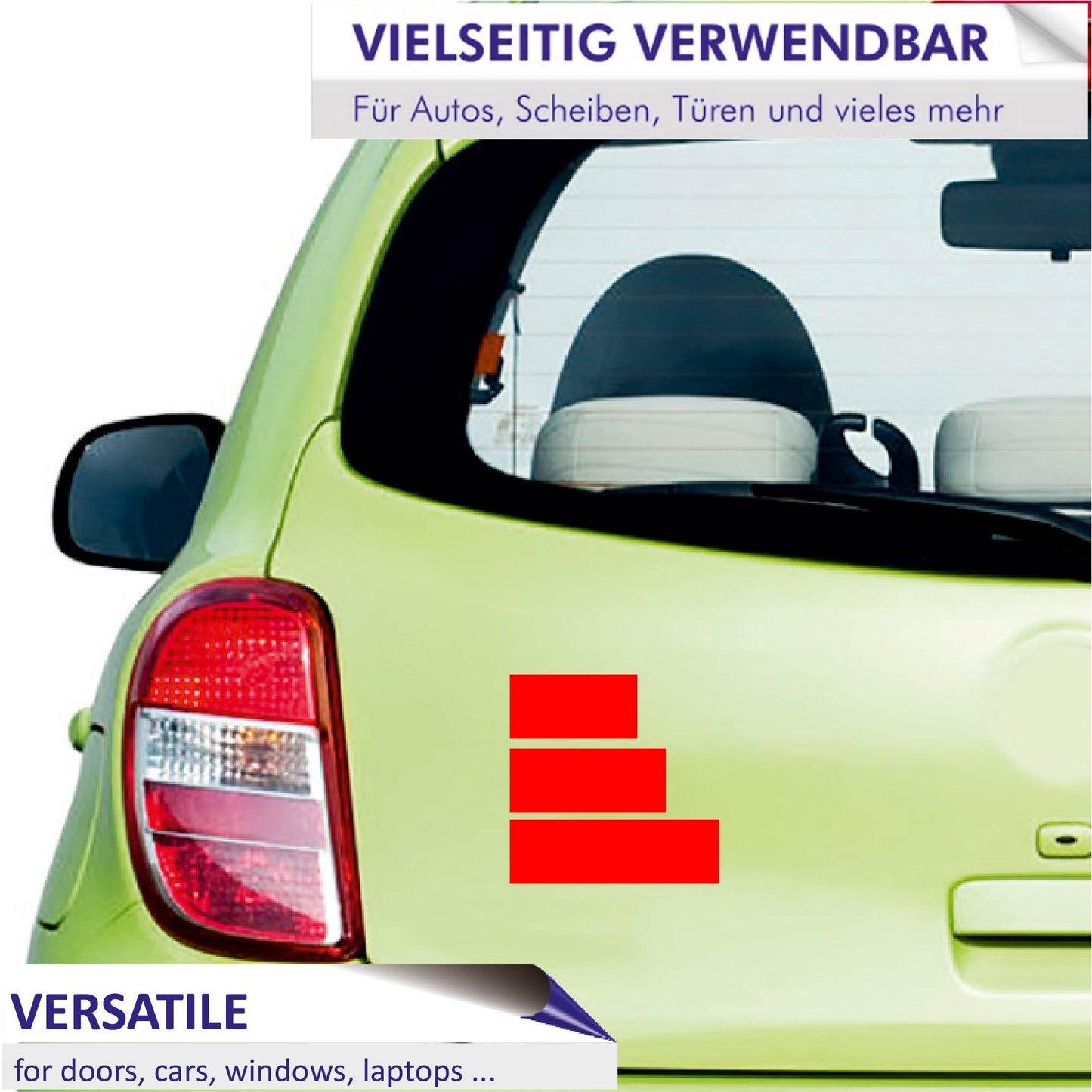 Autoaufkleber - Low loud lovin it - 210X210mm