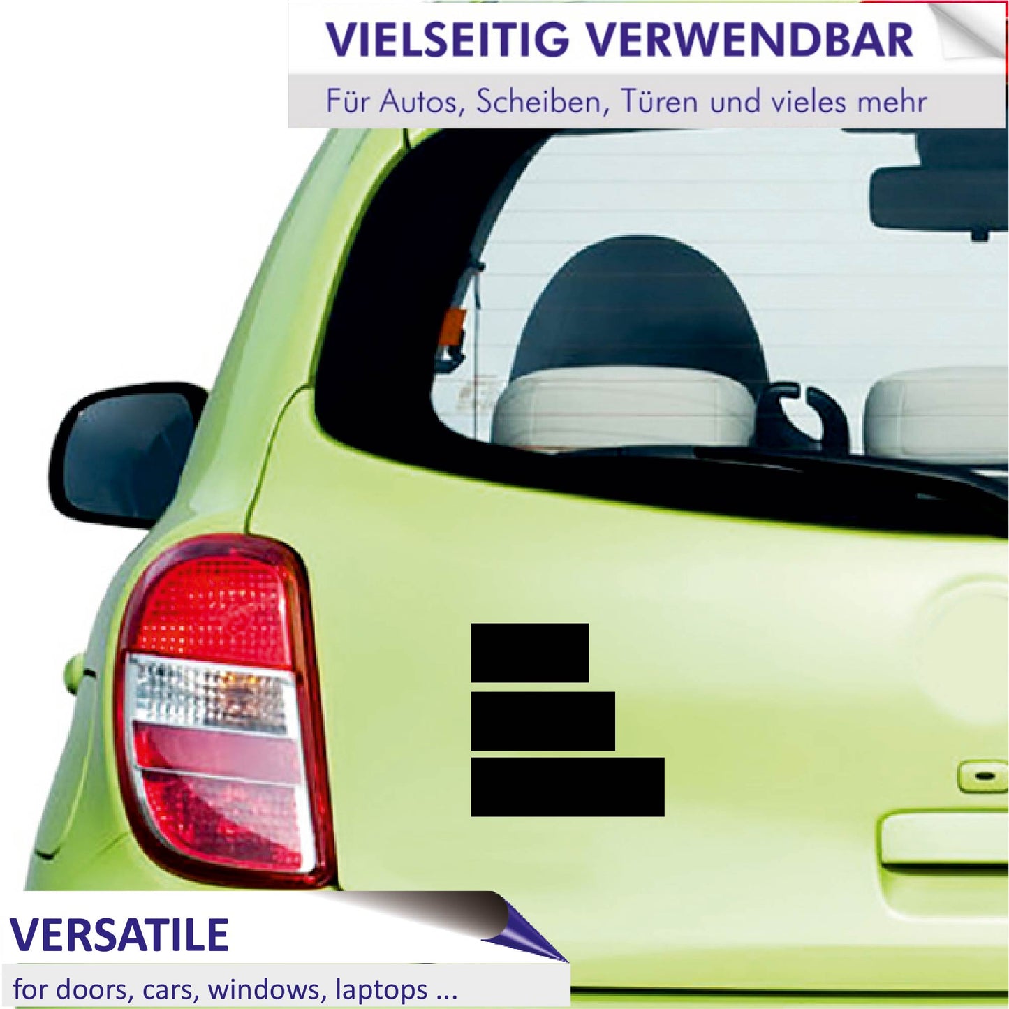 Autoaufkleber - Low loud lovin it - 210X210mm