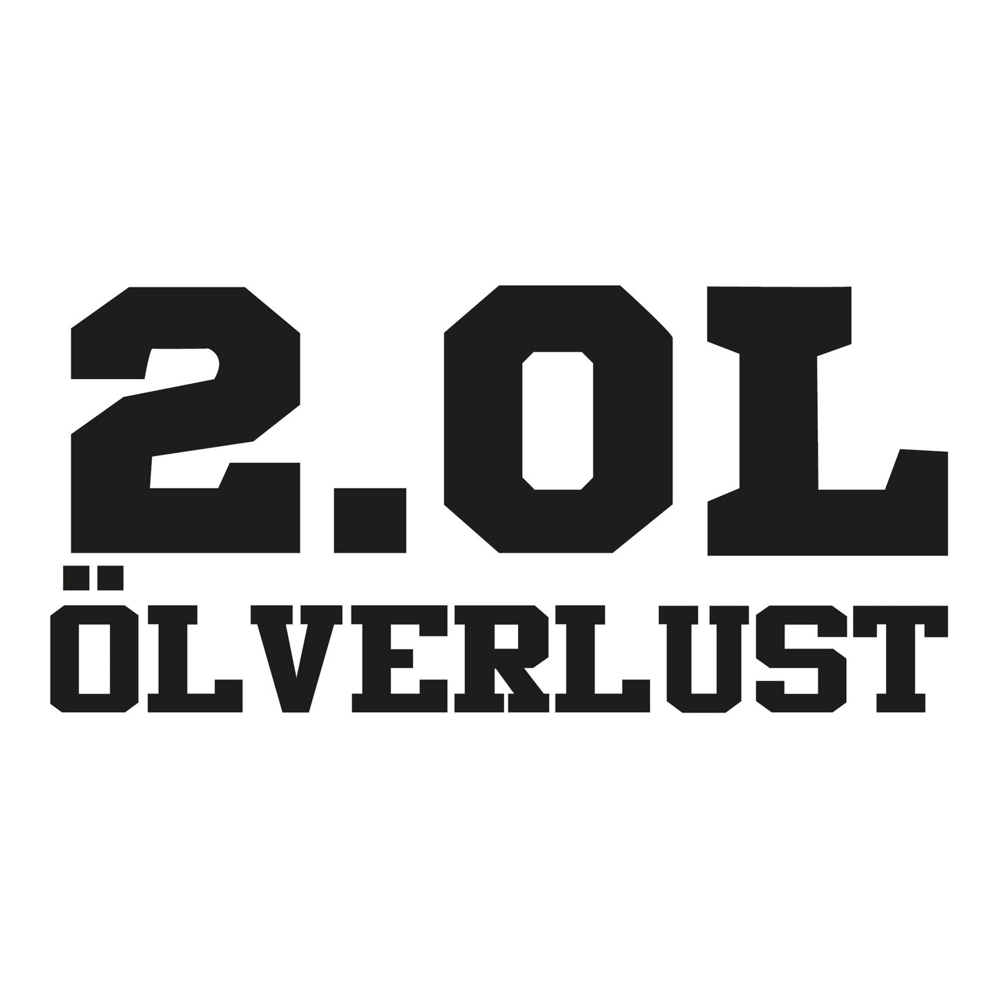 Autoaufkleber - 2.Öl Ölverlust - 210X100mm