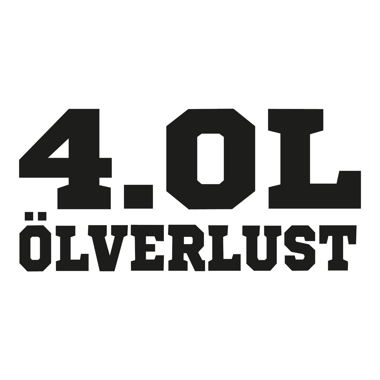 Autoaufkleber - 4.ol Ölverlust - 210X100mm