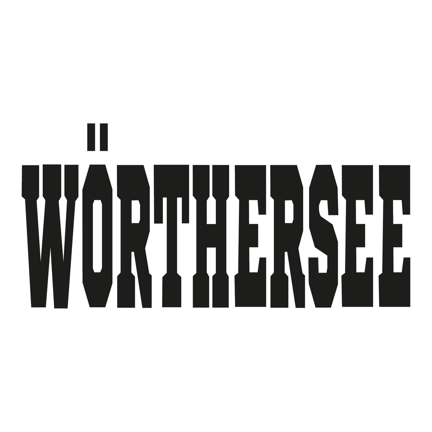 Autoaufkleber - Wörthersee - 210X100mm