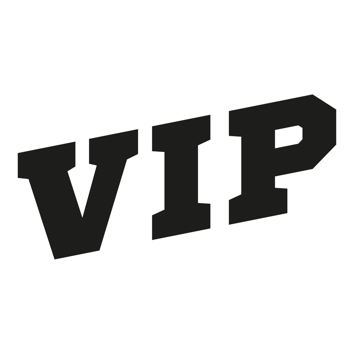 Autoaufkleber - Vip - 210x113mm