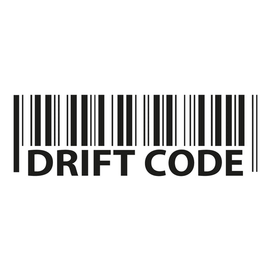 Autoaufkleber - Driftcode - 210x100mm