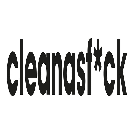 Autoaufkleber - Clean as f... - 210x100mm