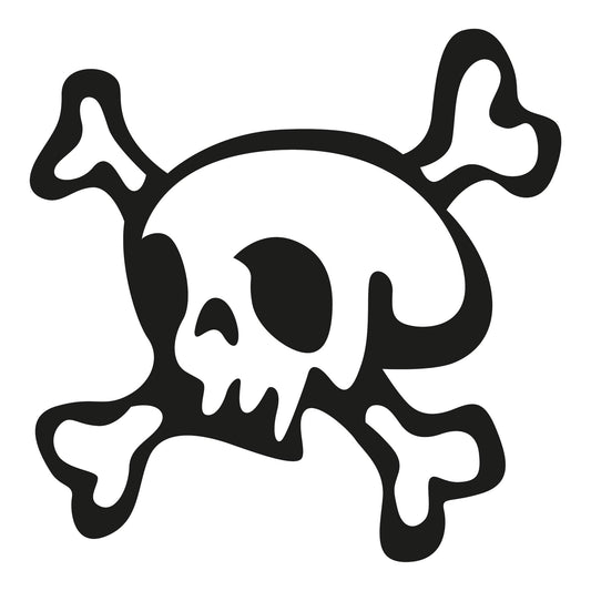 Autoaufkleber - Skull - 210x210mm