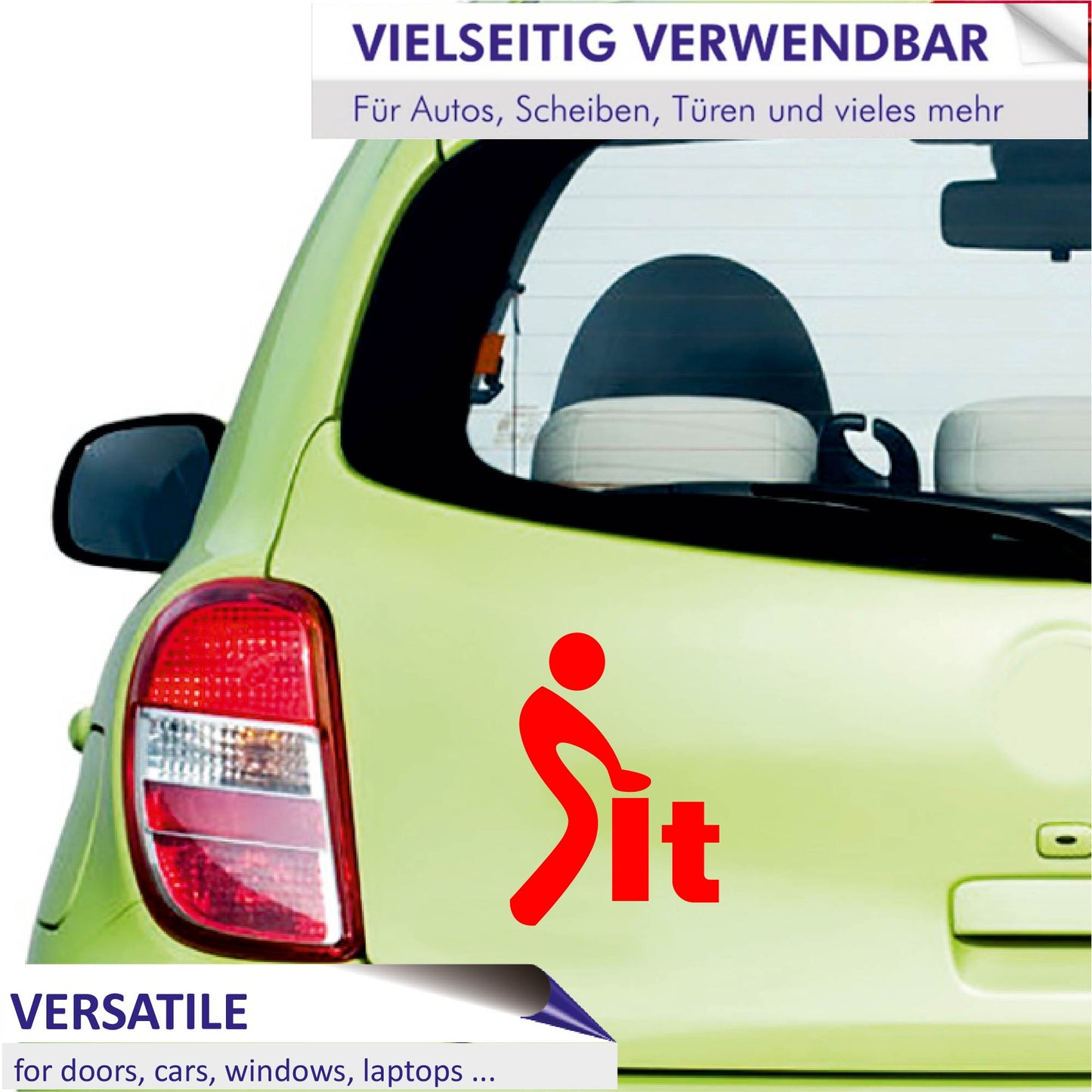 Autoaufkleber - It - 210x150mm