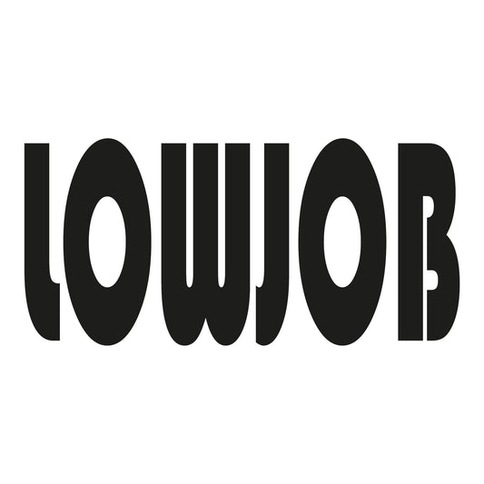 Autoaufkleber - Lowjob - 210x100mm