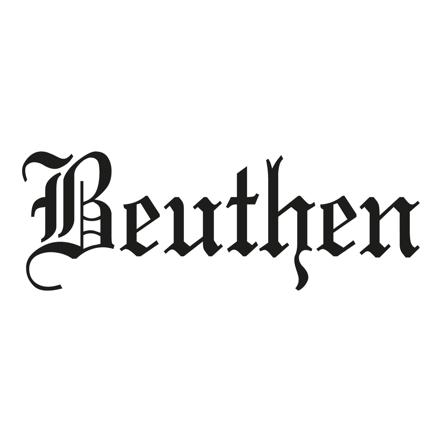 Autoaufkleber - Stadt Beuthen - 200x70mm