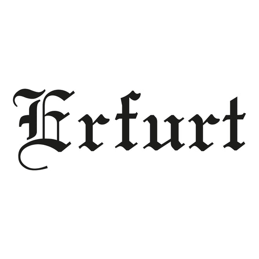 Autoaufkleber - Stadt Erfürt - 200x70mm