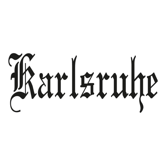 Autoaufkleber - Stadt Karlsruhe - 200x80mm