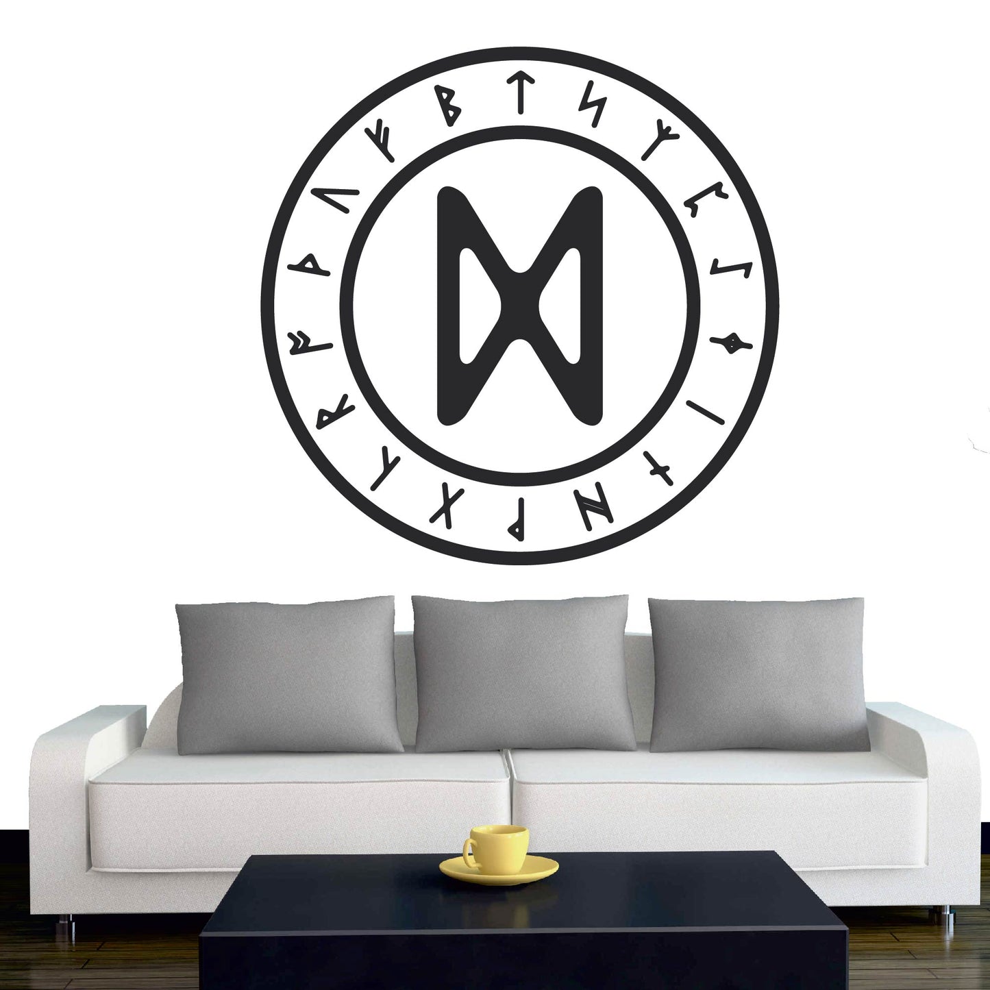 Wandtattoo - Wikinger - Viking - X - nordisch - Mythologie
