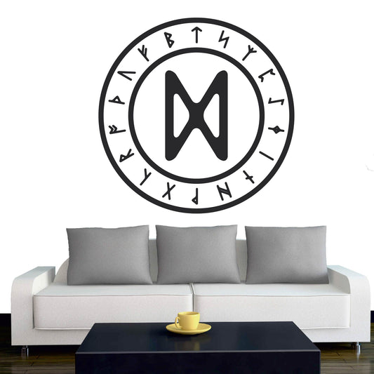 Wandtattoo - Wikinger - Viking - X - nordisch - Mythologie