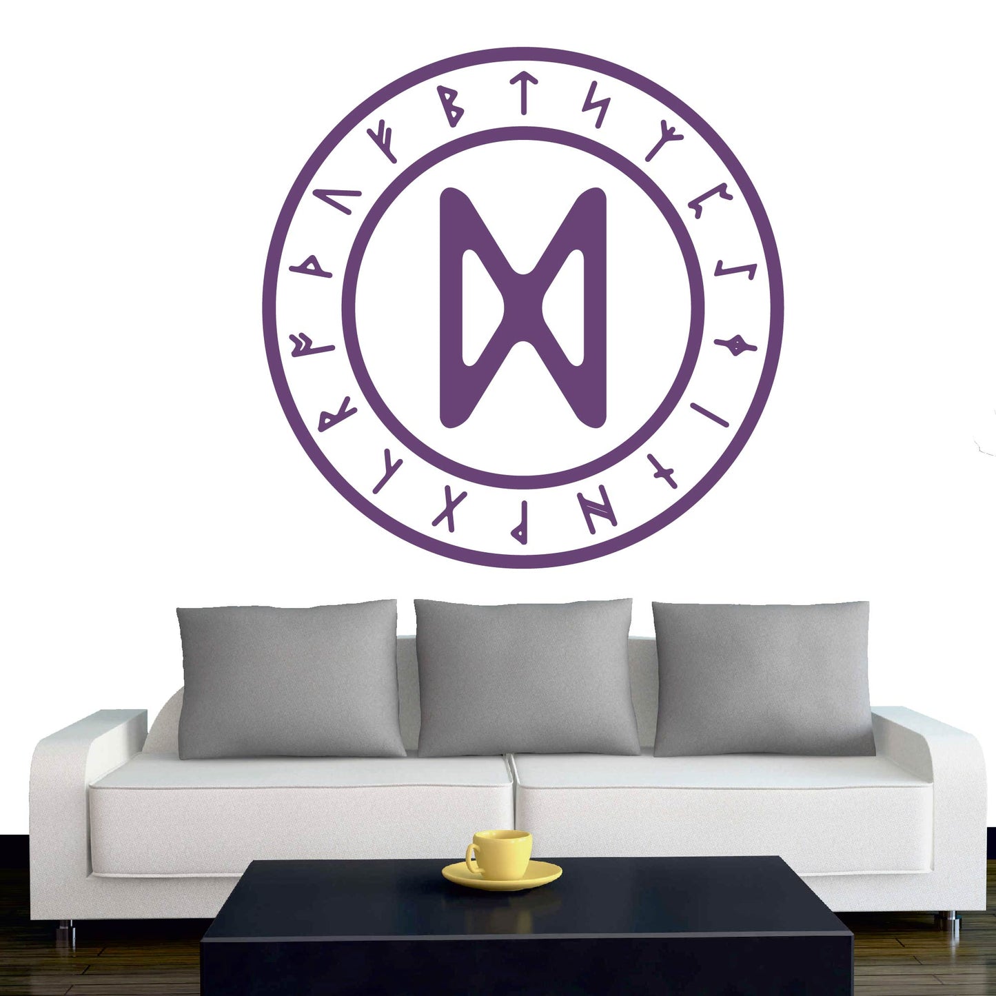 Wandtattoo - Wikinger - Viking - X - nordisch - Mythologie