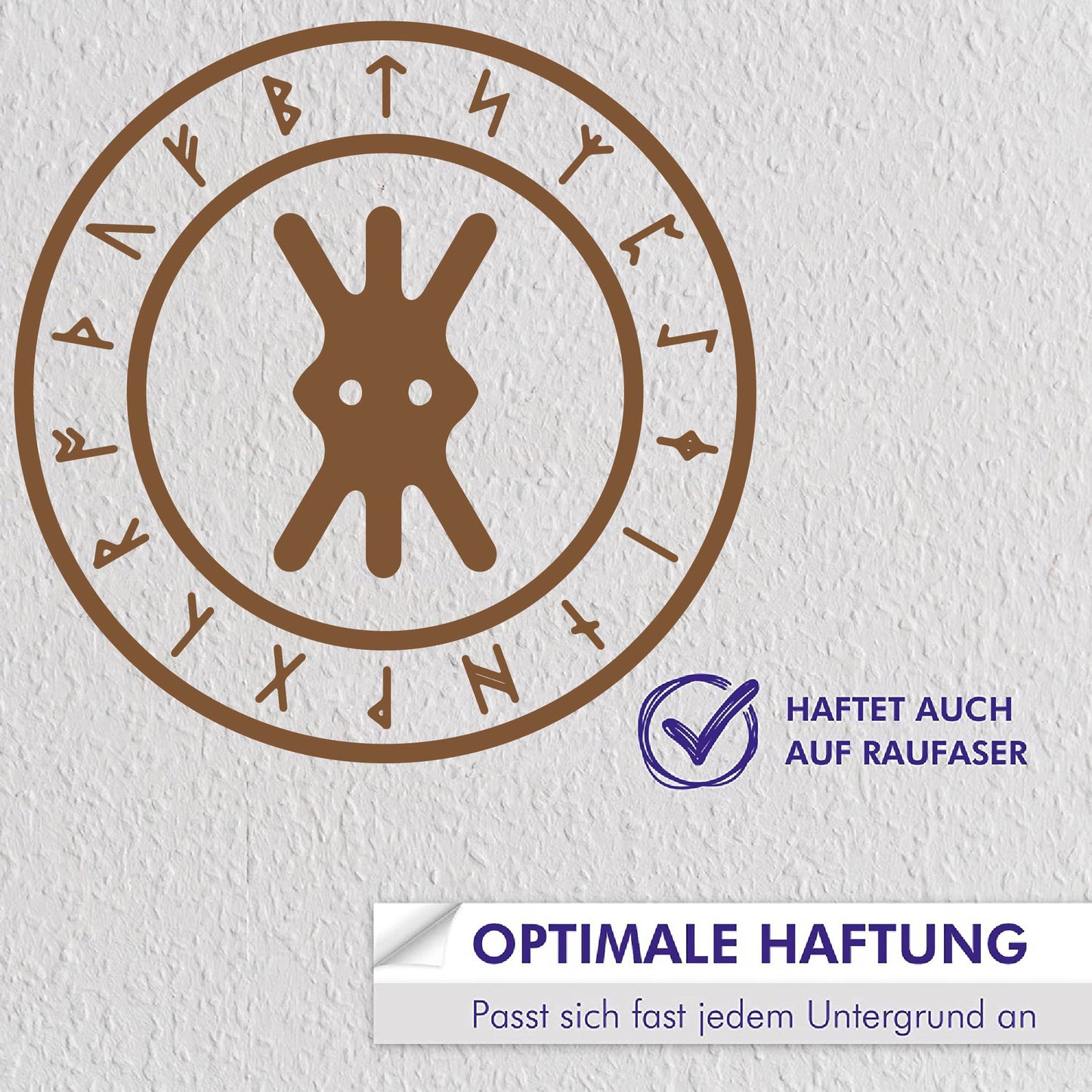 Wandtattoo - Wikinger - Viking - Rune - nordisch - Mythologie