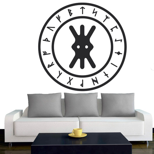 Wandtattoo - Wikinger - Viking - Rune - nordisch - Mythologie