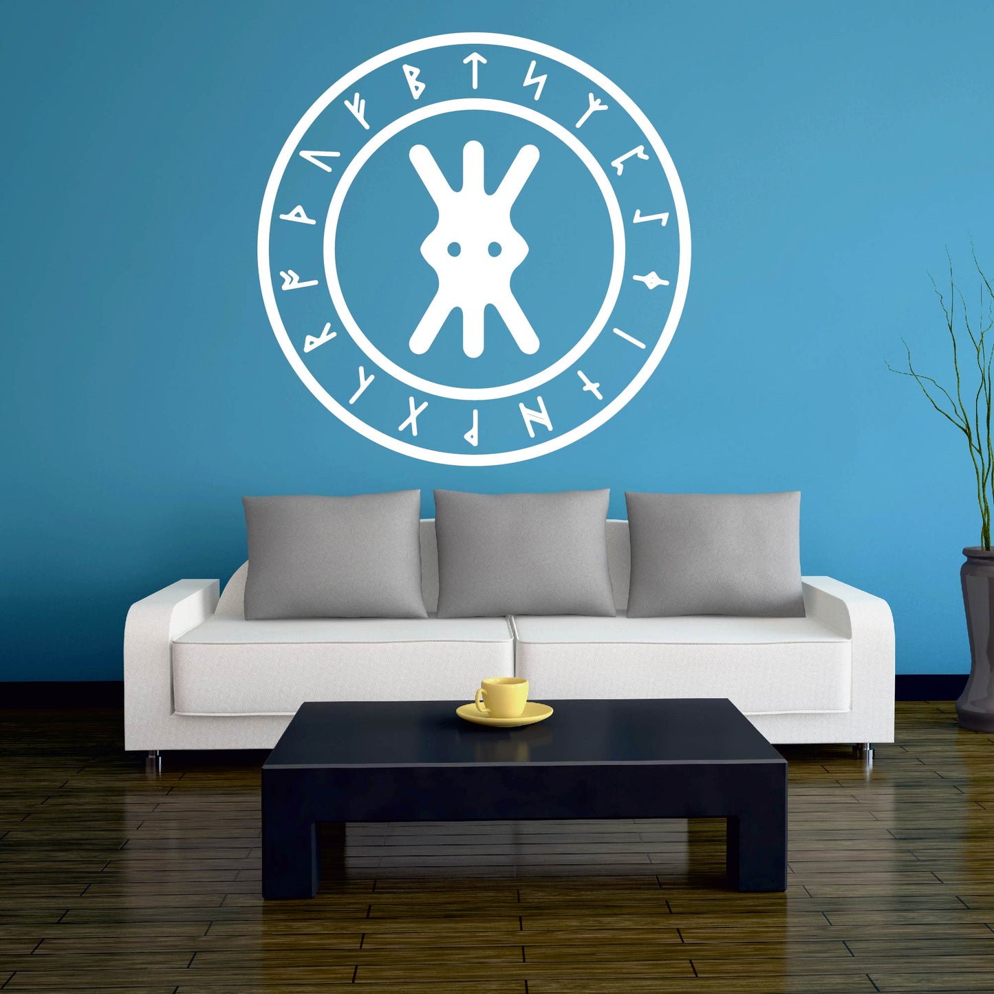 Wandtattoo - Wikinger - Viking - Rune - nordisch - Mythologie