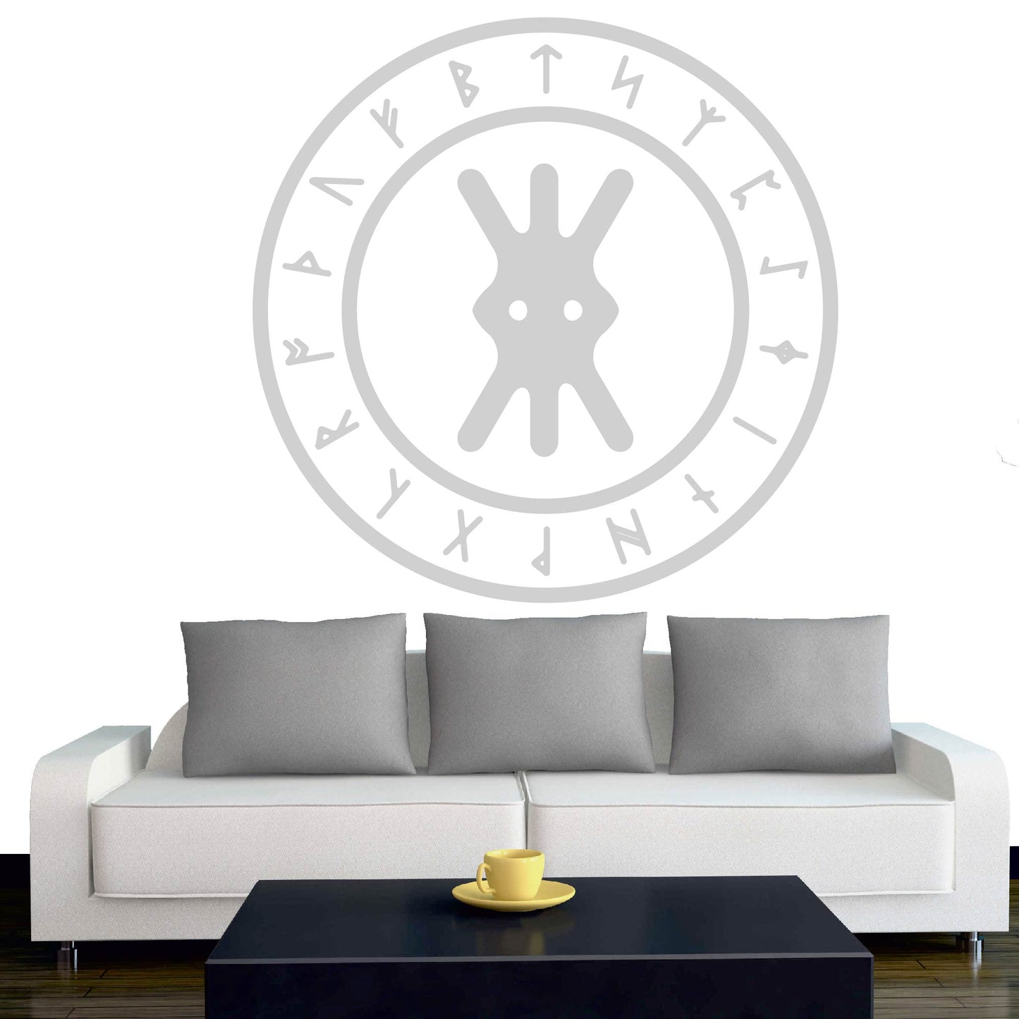 Wandtattoo - Wikinger - Viking - Rune - nordisch - Mythologie
