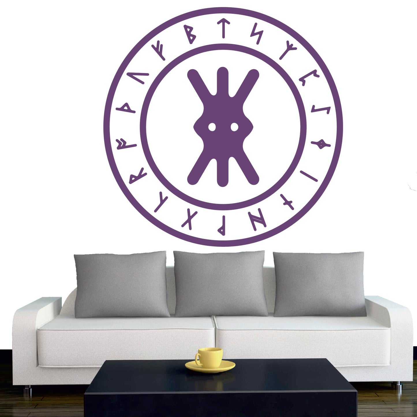 Wandtattoo - Wikinger - Viking - Rune - nordisch - Mythologie