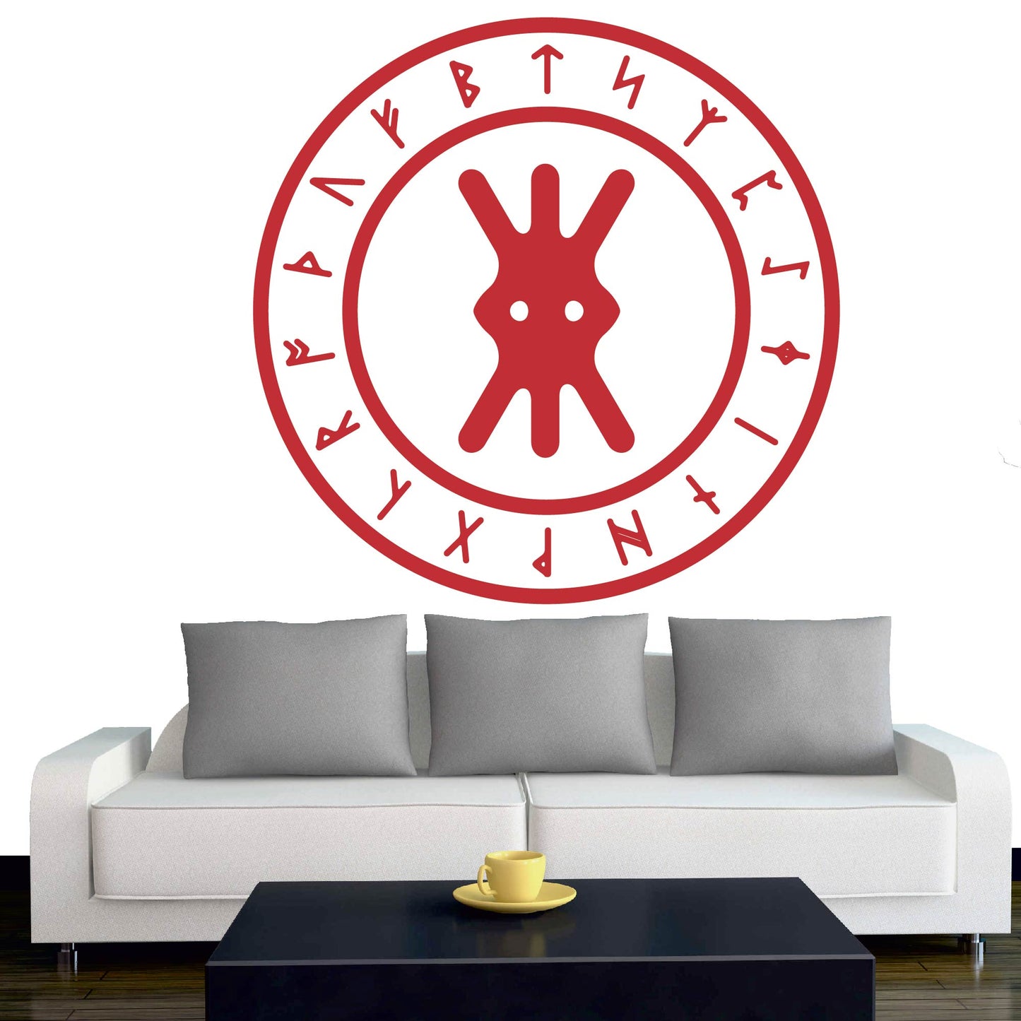 Wandtattoo - Wikinger - Viking - Rune - nordisch - Mythologie