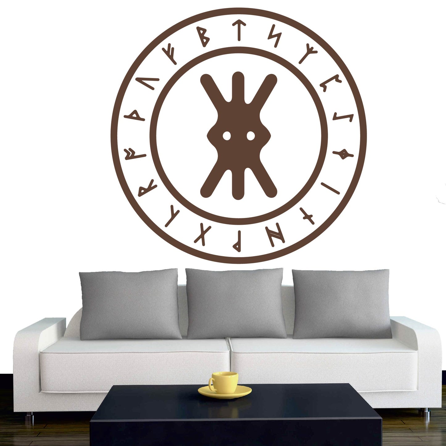 Wandtattoo - Wikinger - Viking - Rune - nordisch - Mythologie