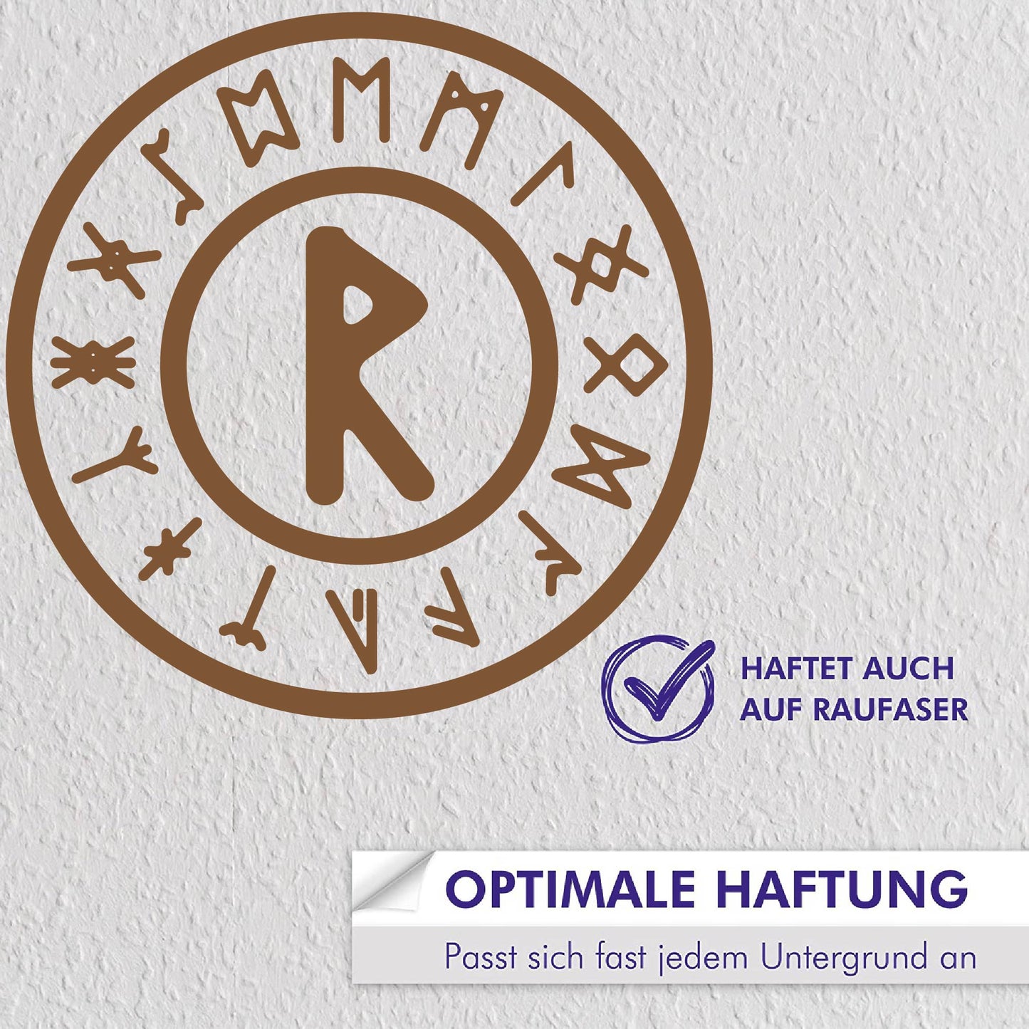 Wandtattoo - Wikinger - Viking - R - nordisch - Mythologie