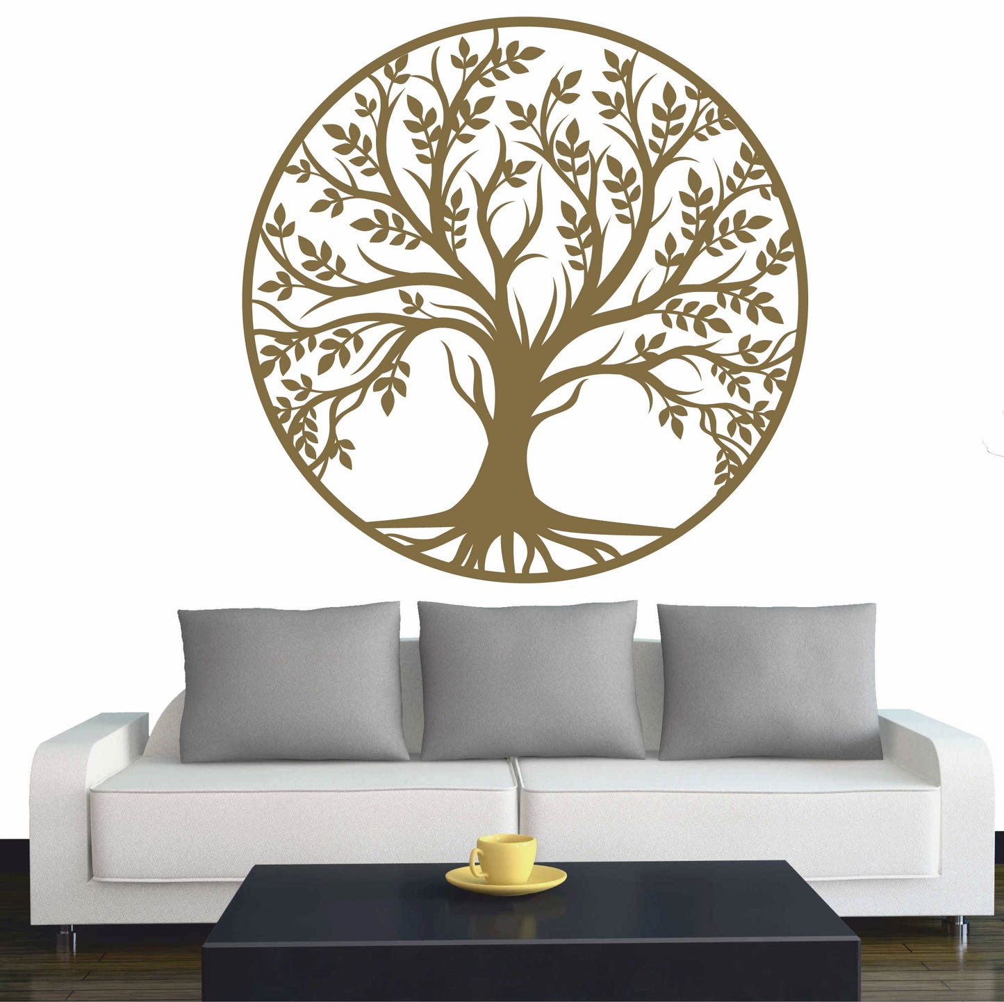 Wandtattoo - Baum des Lebens - 0 - Lebensbaum Weltenbaum