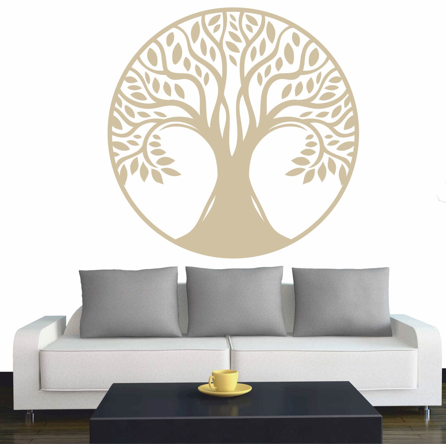 Wandtattoo - Baum des Lebens - 1 - Lebensbaum Weltenbaum