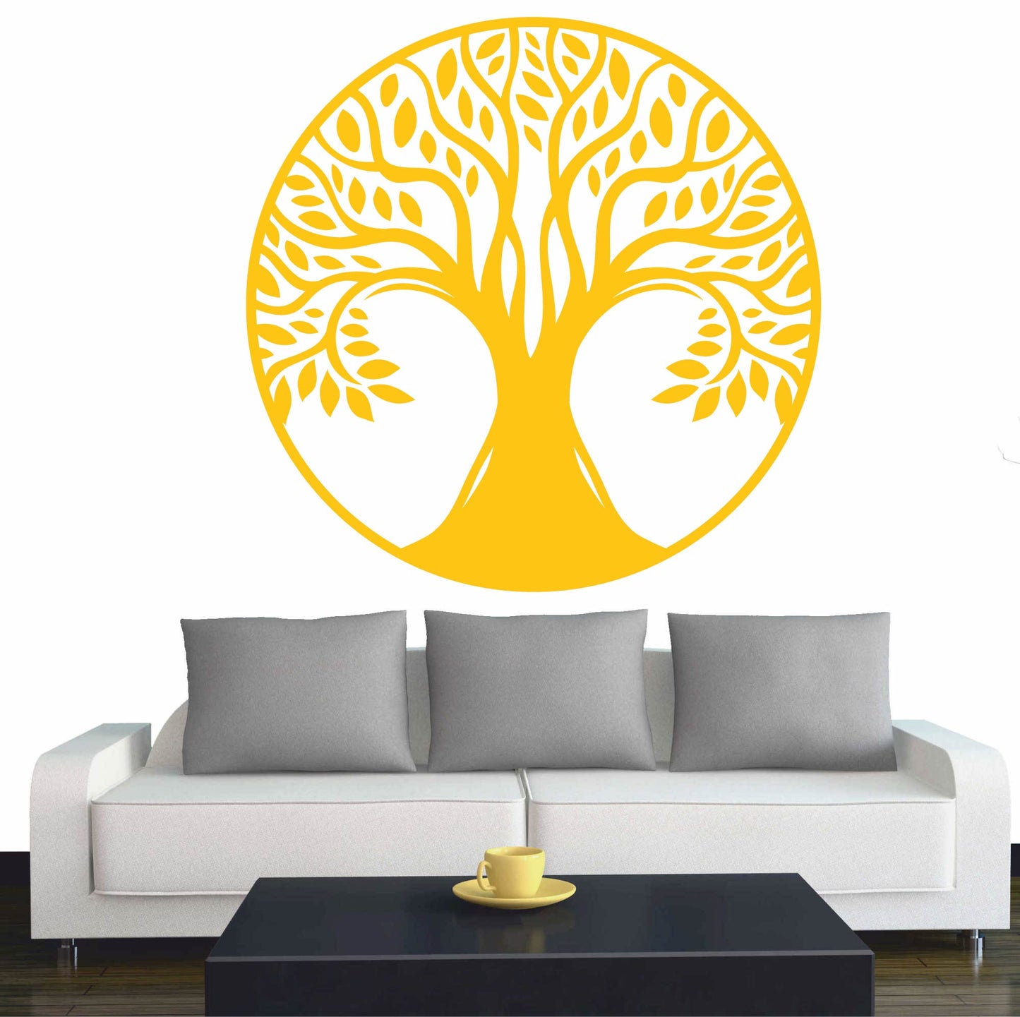 Wandtattoo - Baum des Lebens - 1 - Lebensbaum Weltenbaum