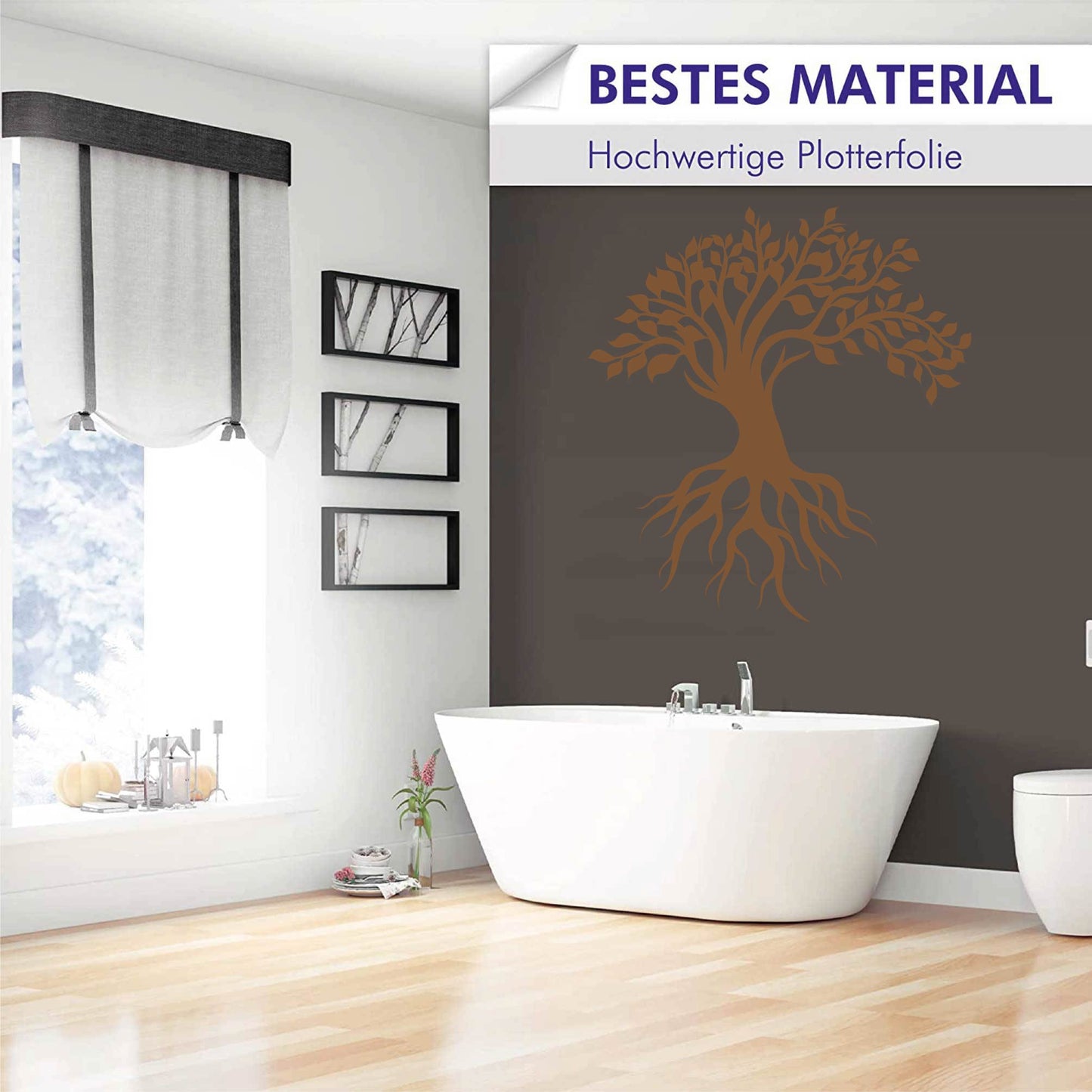 Wandtattoo - Baum des Lebens - 3 - Lebensbaum Weltenbaum